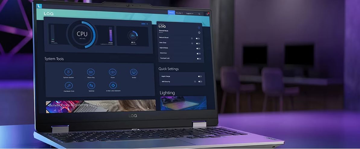 Notebook LENOVO LOQ 15IAX9I i512450HX šedý gray