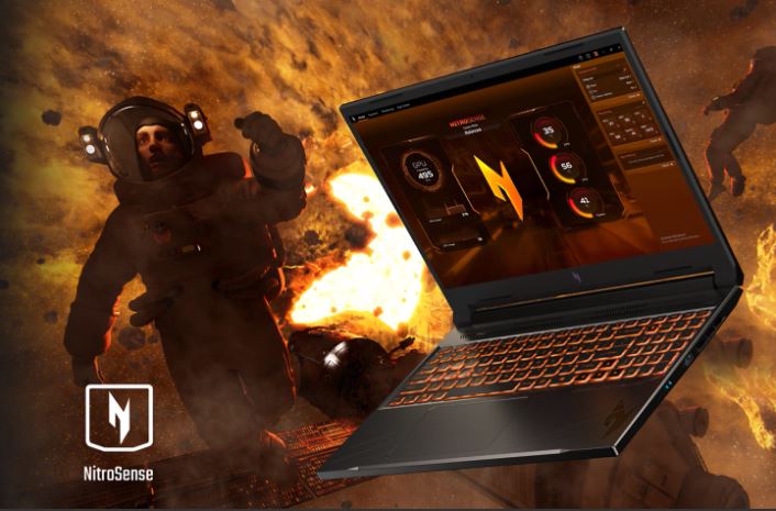 Herní notebook s AI ACER Nitro V 16 ANV1641R1MD