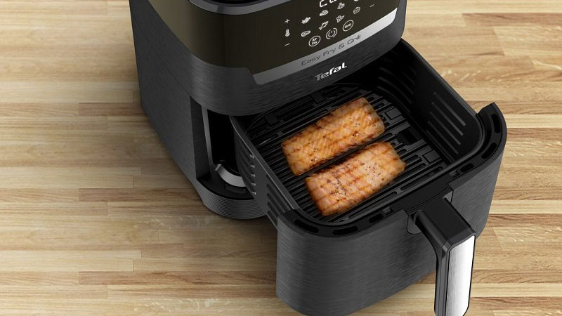 Horkovzdušná fritéza TEFAL Easy FryGrill EY505815 2v1