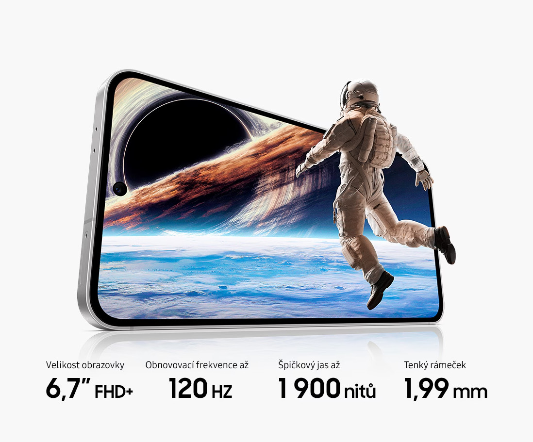 Mobilní telefon SAMSUNG Galaxy S24 FE 5G 8GB256GB Blue