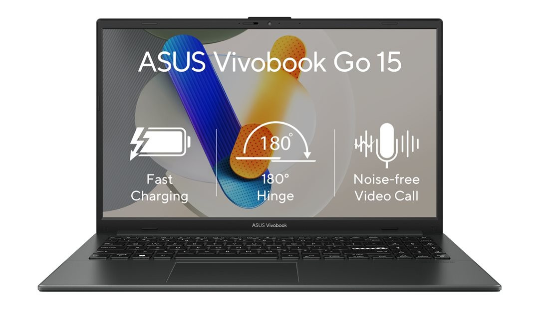 Notebook ASUS Vivobook Go 15 E1504FANJ1200W Mixed Black