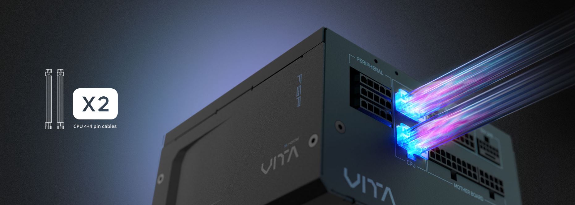 Zdroj FORTRON VITA GM 750W 80PLUS Gold