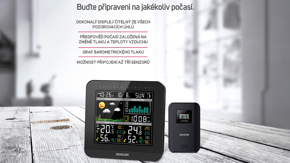 Meteorologická stanice SENCOR SWS 5800