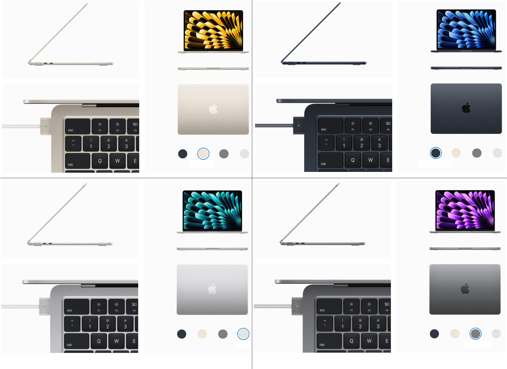 Notebook APPLE MacBook Air 13 M3 10GPU 16GB 512GB Space Grey