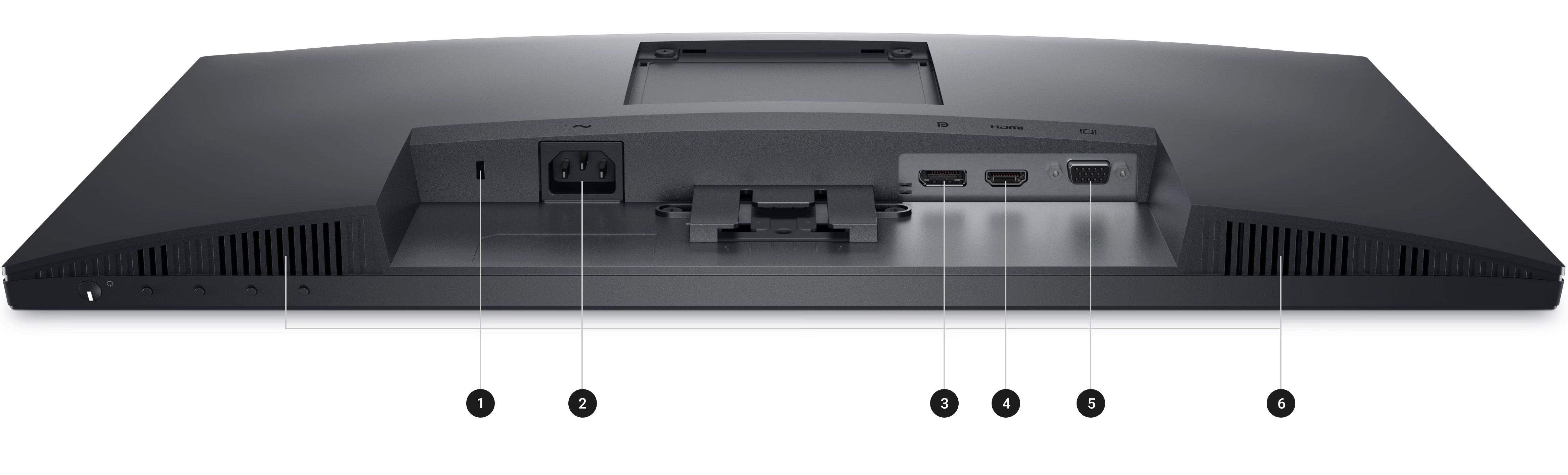 23 LED monitor DELL E2425HS 2381 černý black