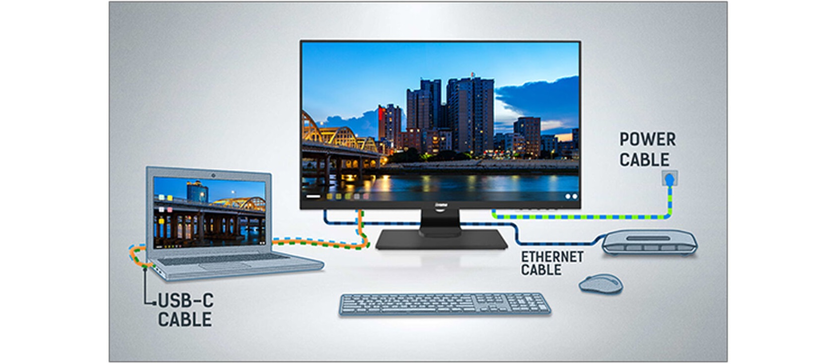 27 LED monitor iiYAMA ProLite XUB2797HSNB1