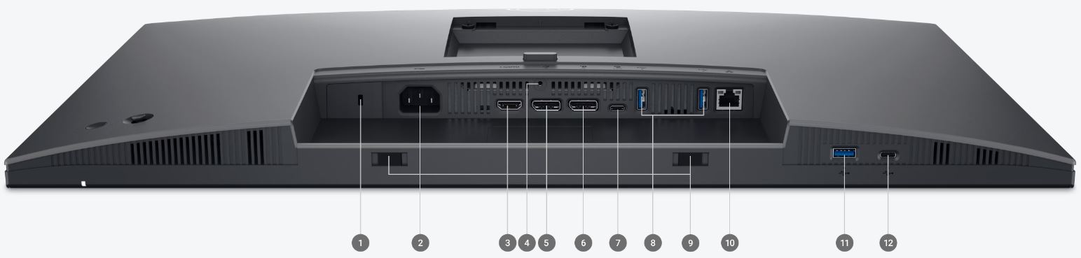 27 LED monitor s dokováním DELL P2725HE