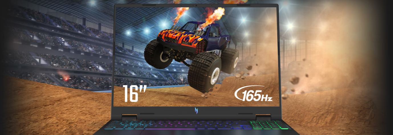 Herní notebook ACER Nitro 16 AN1642R9D6 černý black