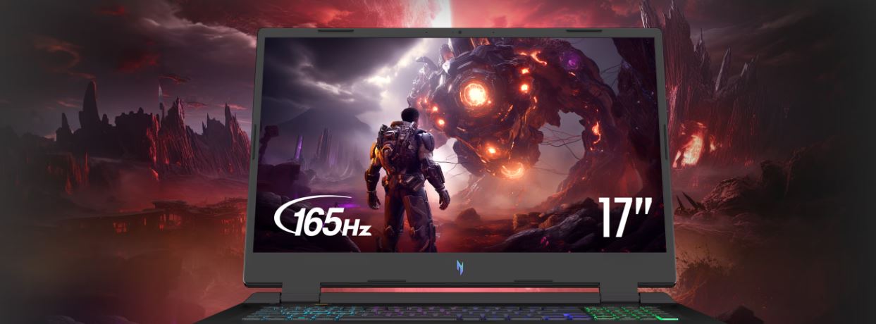 Herní notebook ACER Nitro 17  AN1742R152 černý black