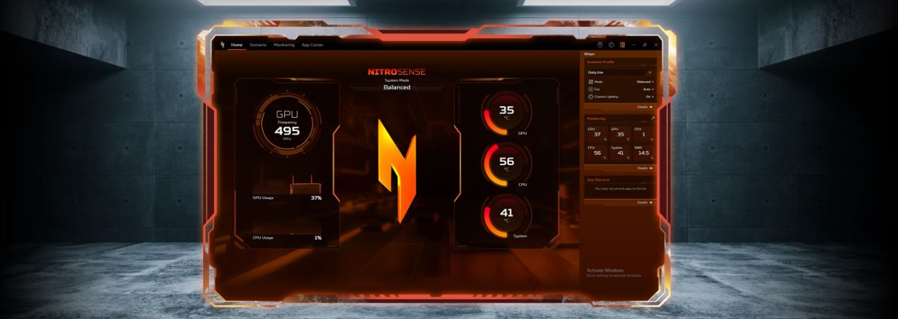 Herní notebook ACER Nitro V 14 ANV1461R1XX bílý white