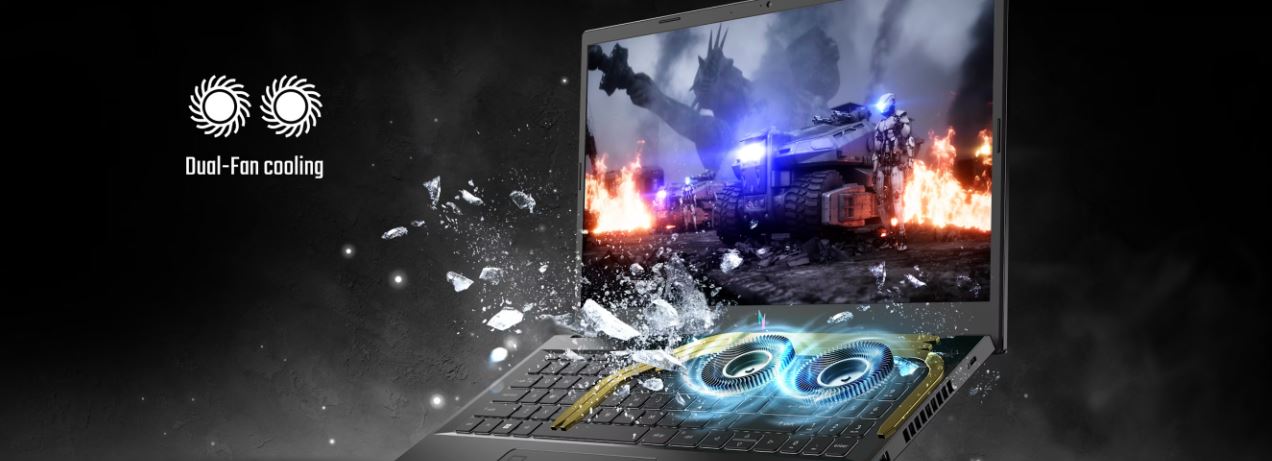 Herní notebook ACER Nitro V 15 ANV155195UK černý black