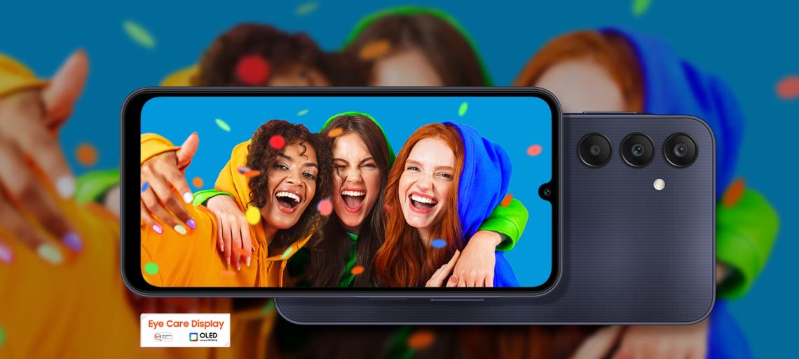 Mobilní telefon SAMSUNG Galaxy A25 5G 6GB128GB černá