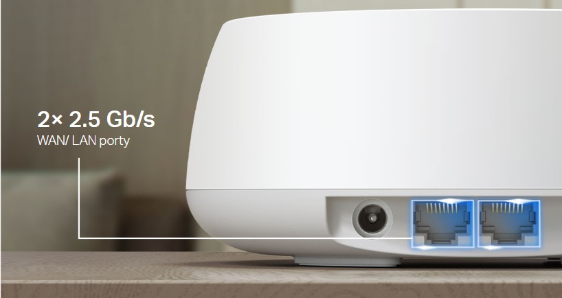 Mesh router TPLINK Deco BE25 bílý white