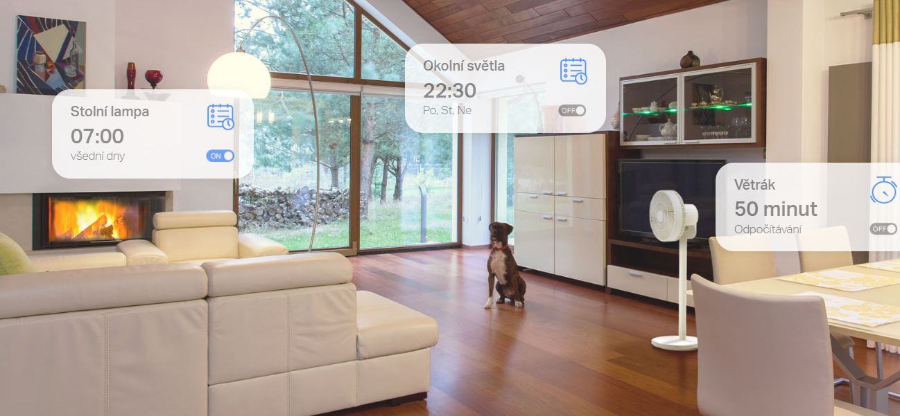 Chytrá trojzásuvka TPLINK Tapo P300 WiFi