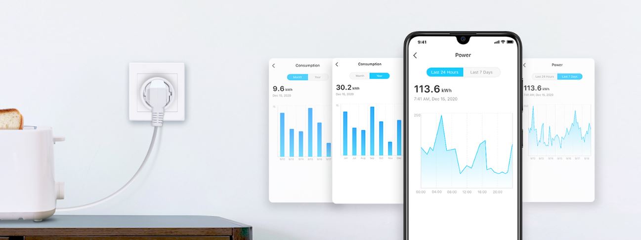 Chytrá WiFi mini zásuvka TPLINK apo P115 1pack EU