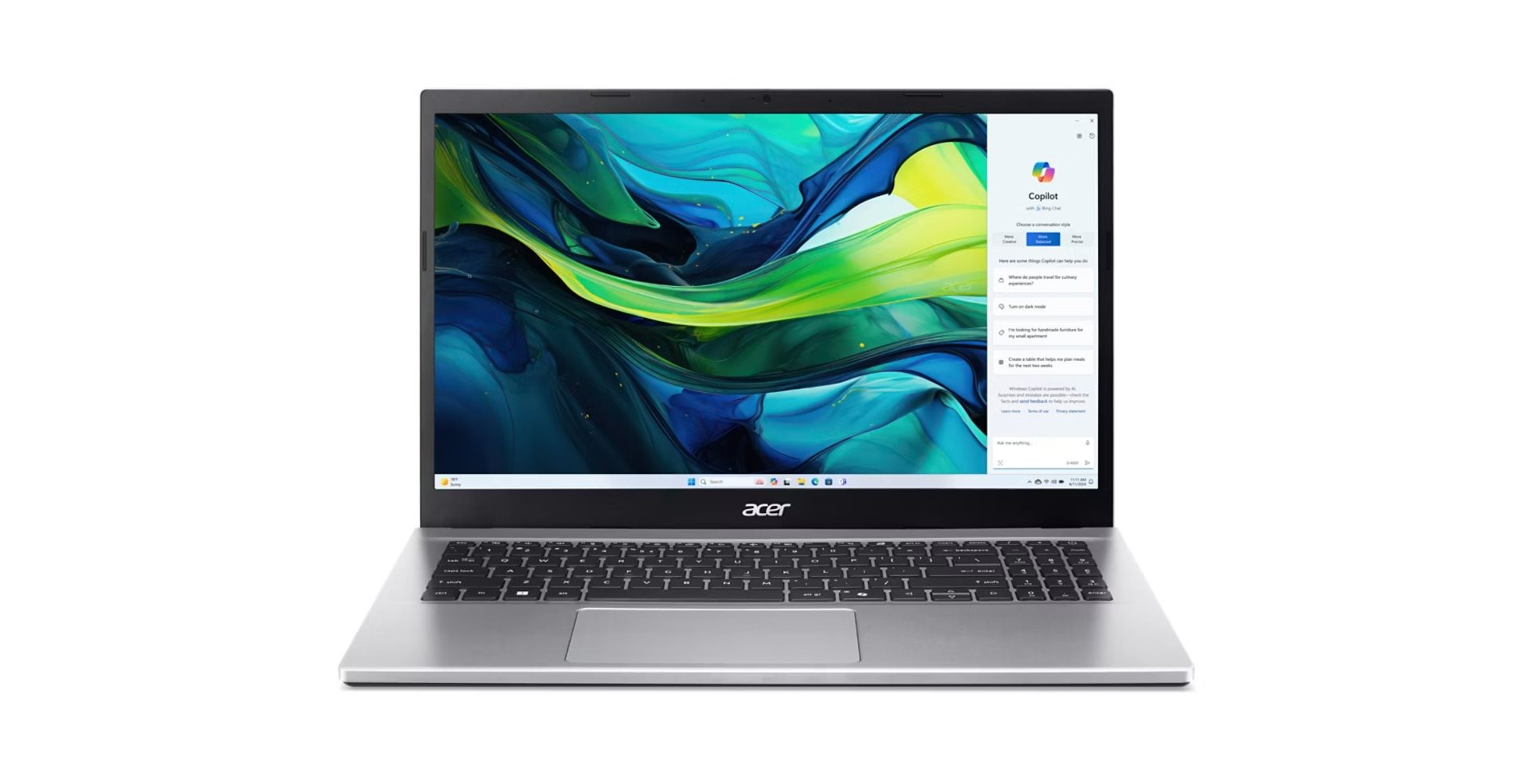 Notebook ACER Aspire GO 15 AG1542PR56P