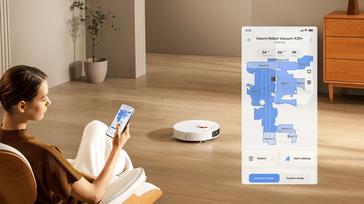 Robotický vysavač XIAOMI Robot Vacuum X20+