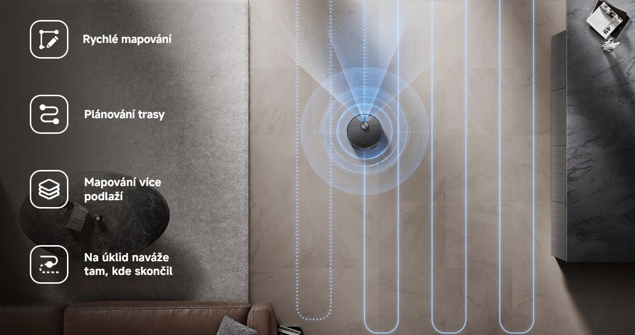 Robotický vysavač XIAOMI Robot Vacuum X20 Max