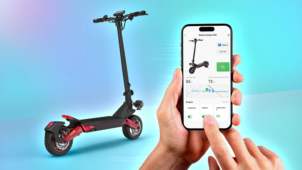 Elektrická koloběžka SENCOR SCOOTER X50 OFFROAD