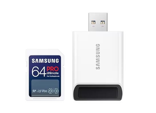 Paměťová karta SAMSUNG SDXC 64GB PRO ULTIMATE