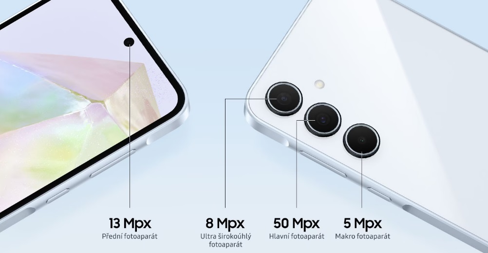 Mobilní telefon SAMSUNG Galaxy A35 5G 8GB256GB Awesome Iceblue