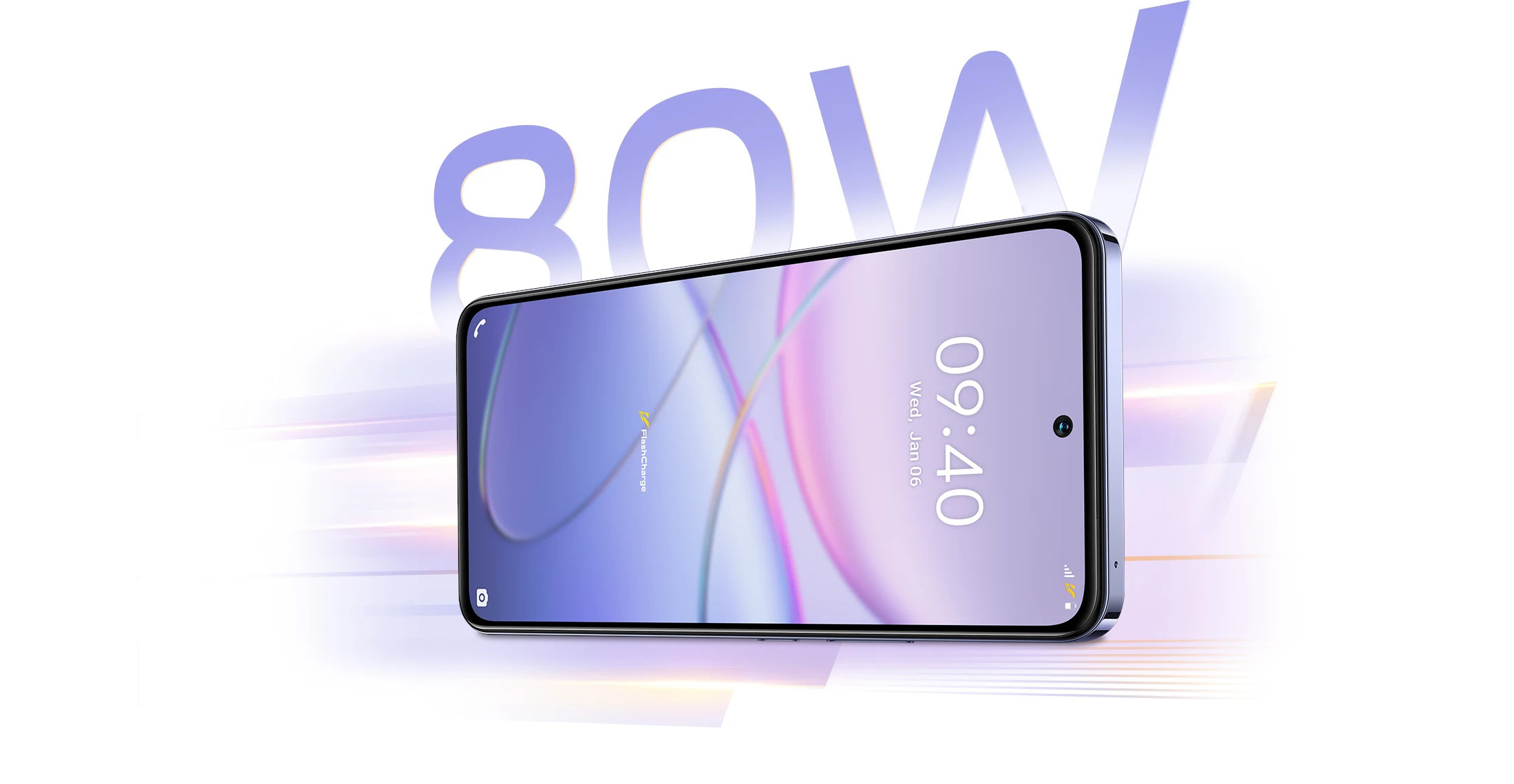 Mobilní telefon VIVO V40 SE 4G 8GB256GB Crystal Black