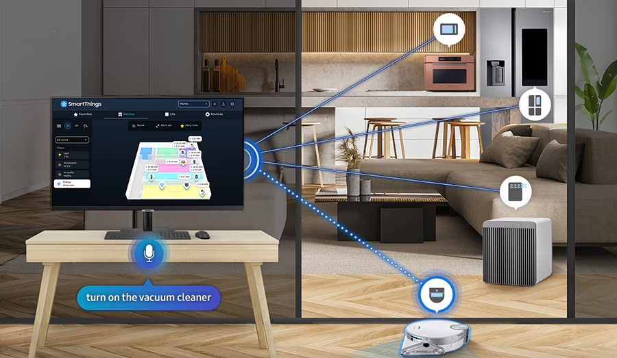 32 LED monitor SAMSUNG Smart Monitor M7 S32DM702UU