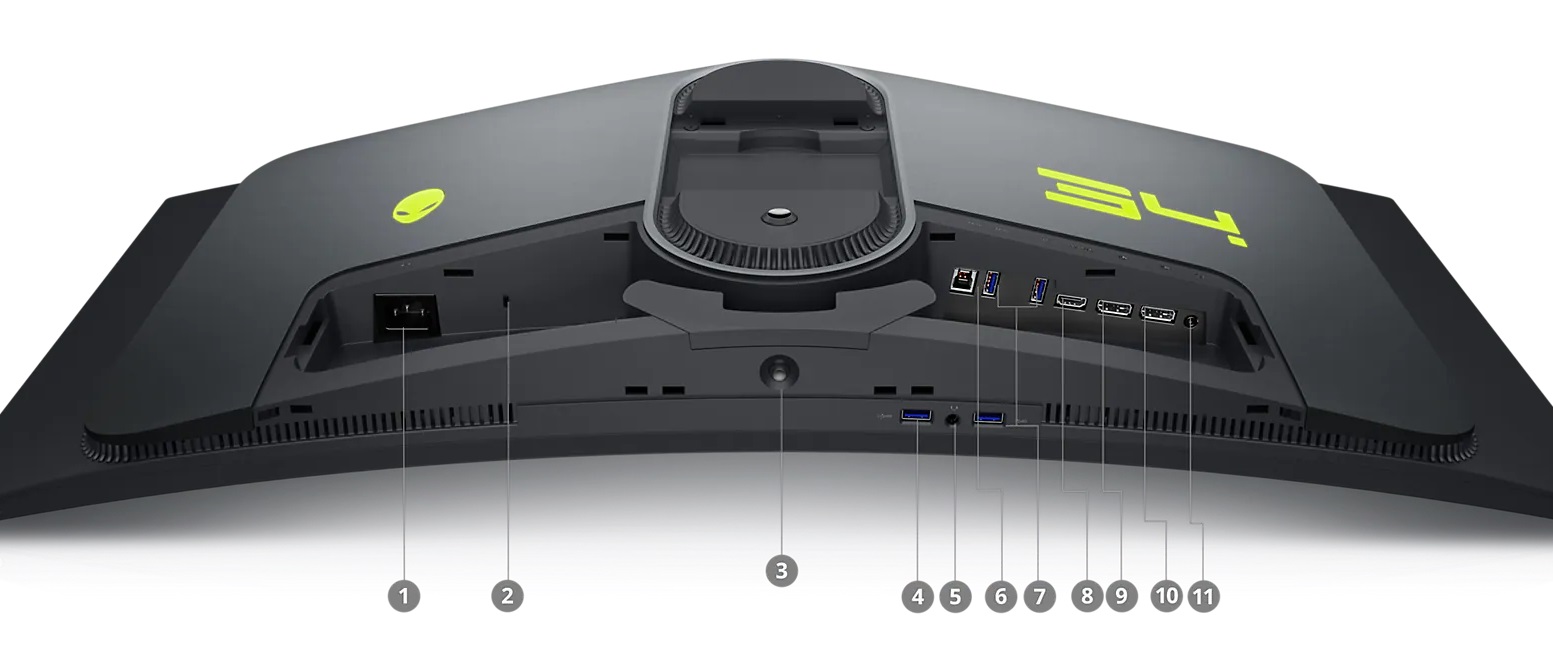 34 LED monitor DELL Alienware AW3423DWF 3418''