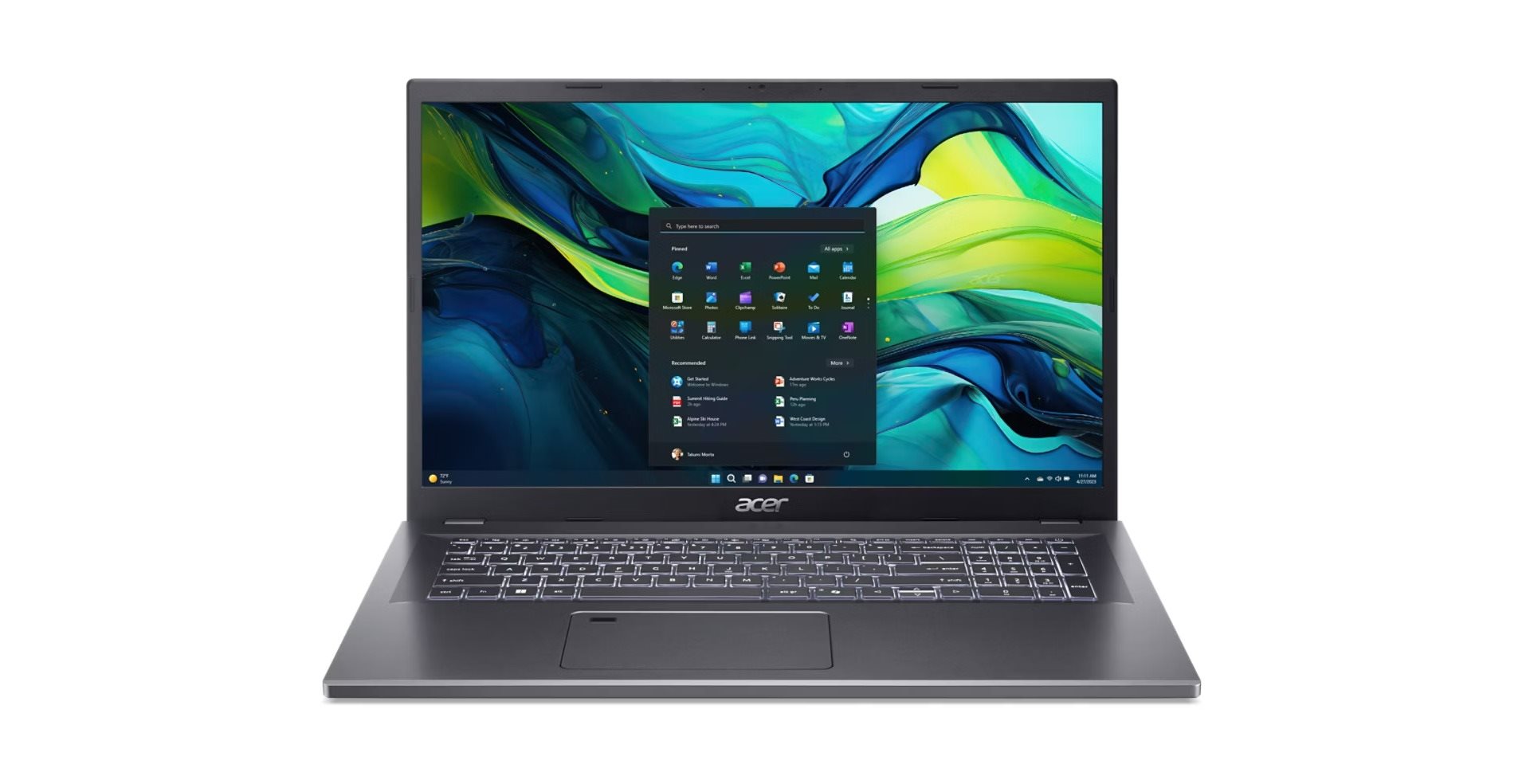 Notebook ACER Aspire 17 A1751M554C