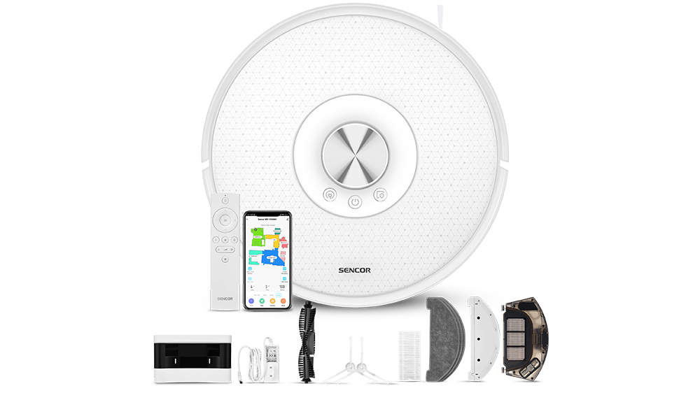 Robotický vysavač SENCOR SRV 9350WH