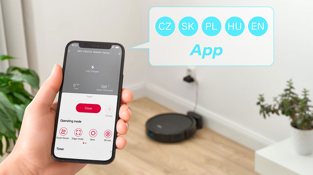 Robotický vysavač SENCOR SRV 3160TQ