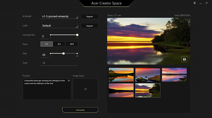 All In One PC ACER AiO Aspire C27195ES Ultra5125U