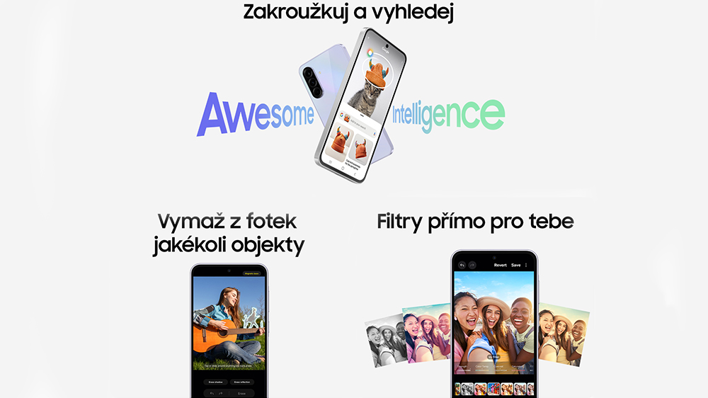 Mobilní telefon SAMSUNG Galaxy A36 5G 6GB128GB Gray