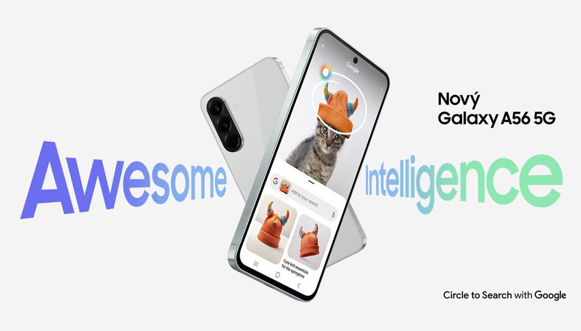 Mobilní telefon SAMSUNG Galaxy A56 5G 8GB256GB Black