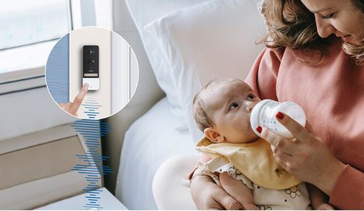 Chytrý dveřní zvonek s kamerou TPLINK Tapo D230S1