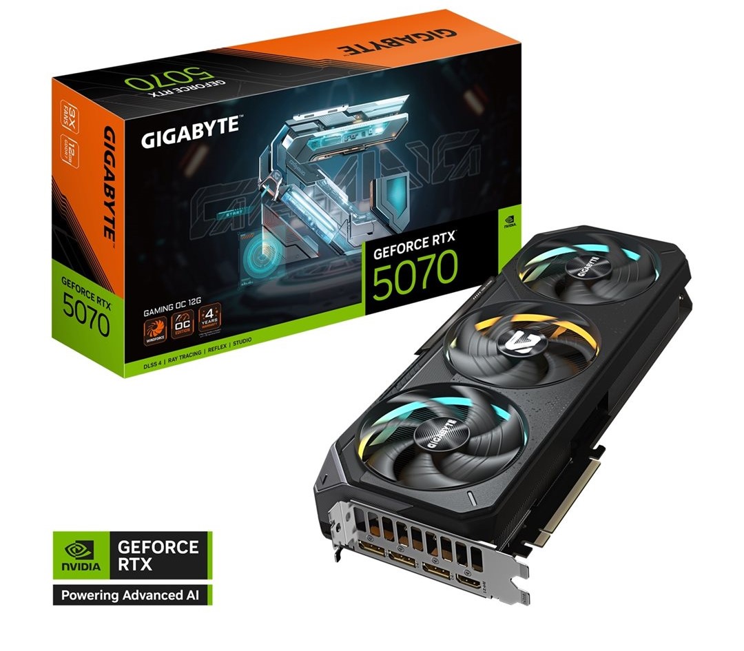Grafická karta GIGABYTE GeForce RTX 5070