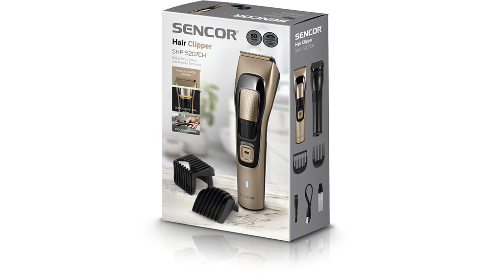 Zastřihávač vlasů SENCOR SHP 5207CH