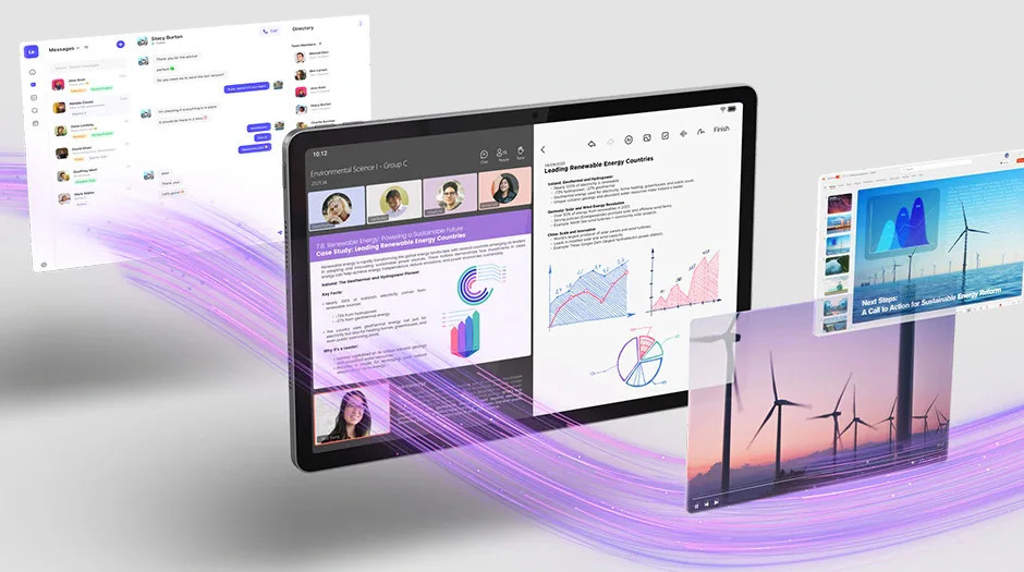 Tablet LENOVO Idea Tab 11 WiFi 8GB256GB ZAFR0272CZ + klávesnice a dotykové pero