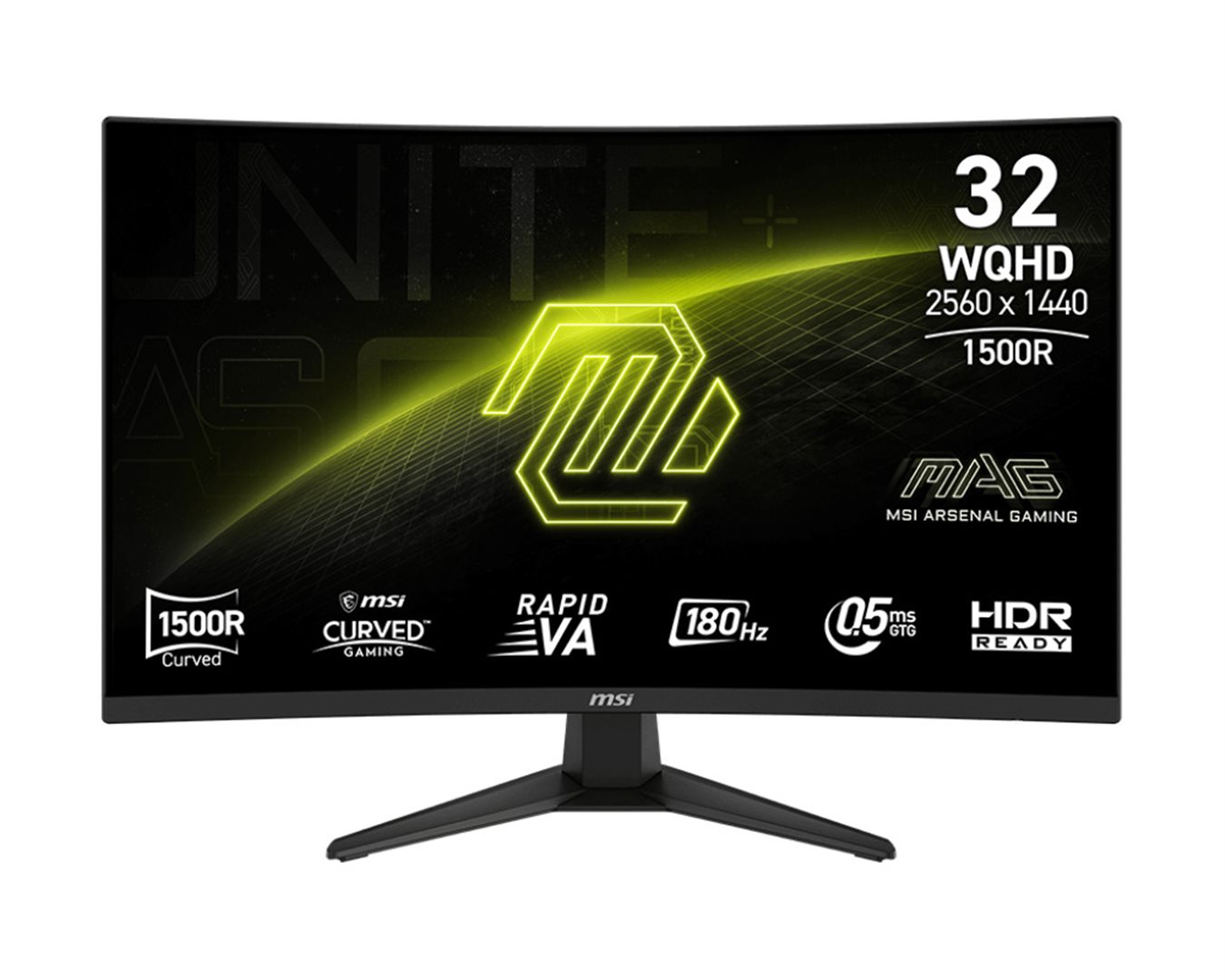 32 LED monitor MSI MAG 321CQF E18