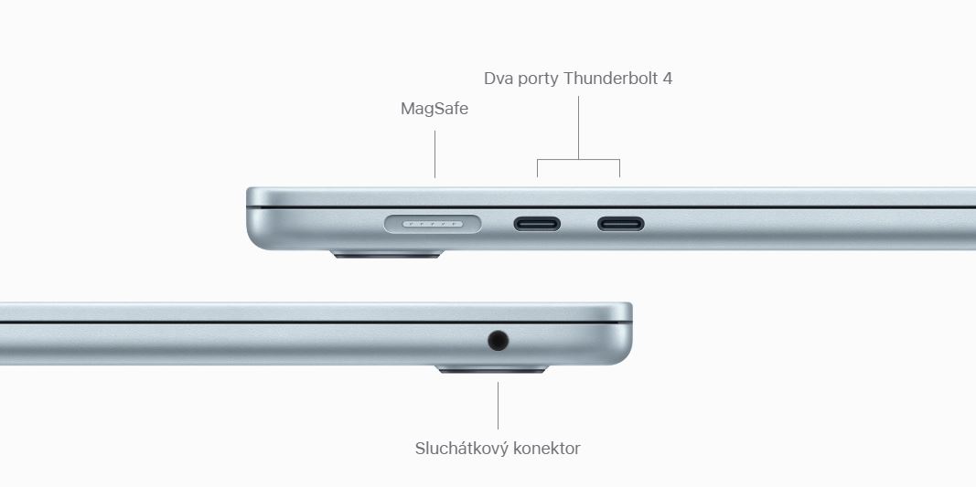 Notebook APPLE MacBook Air 15 M4 Midnight
