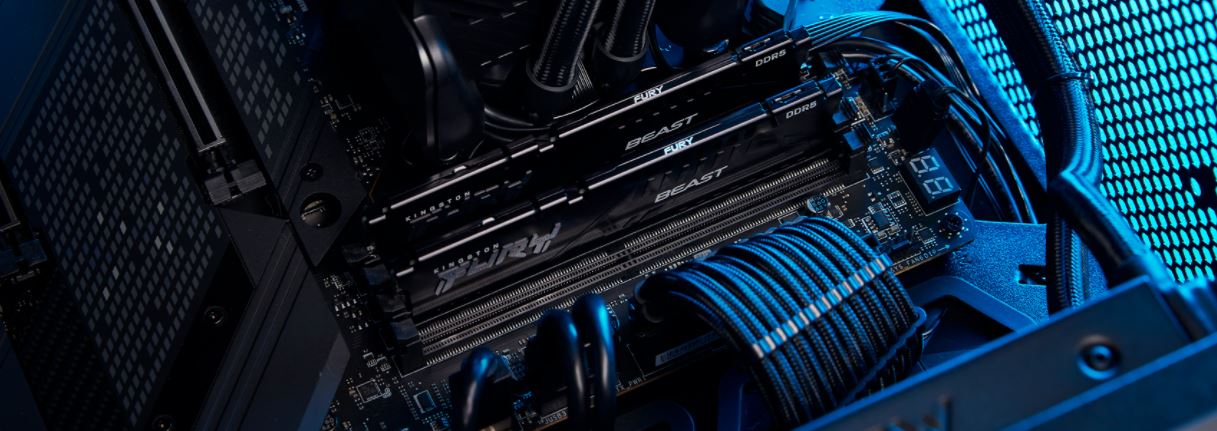 Paměťový modul KINGSTON FURY Beast Black 32GB DDR5 2X16GB 5600MHz CL40