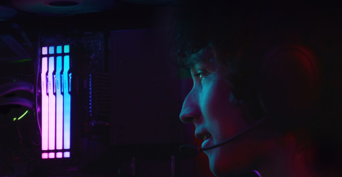 Paměťový modul KINGSTON FURY Beast Black RGB 64GB DDR5 2X32GB 5600MHz CL40