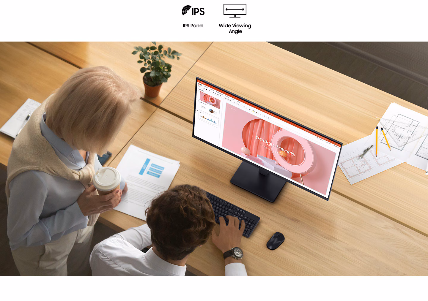 27 LED monitor SAMSUNG Essential S3 S27D304GAU