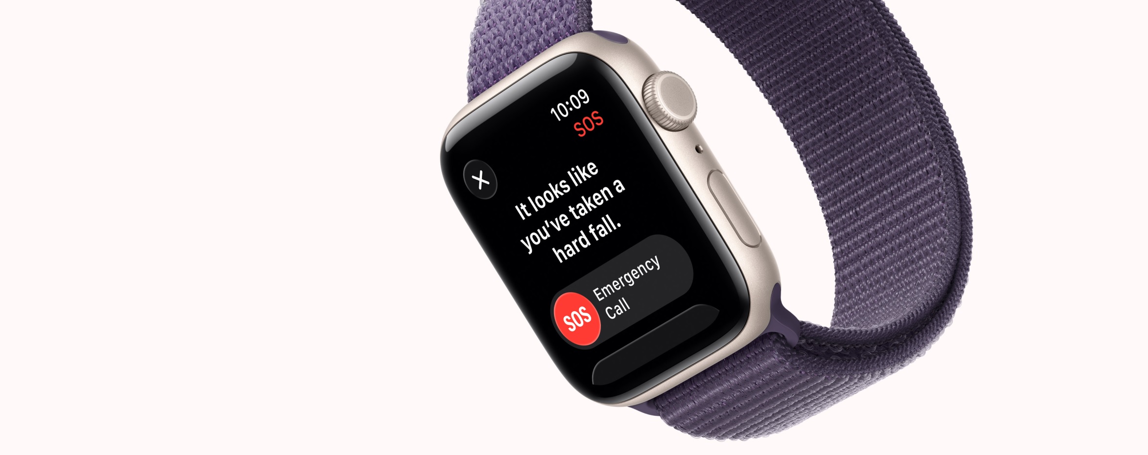 Chytré hodinky APPLE Watch SE 3 Cell 40 Sport Band Starlight