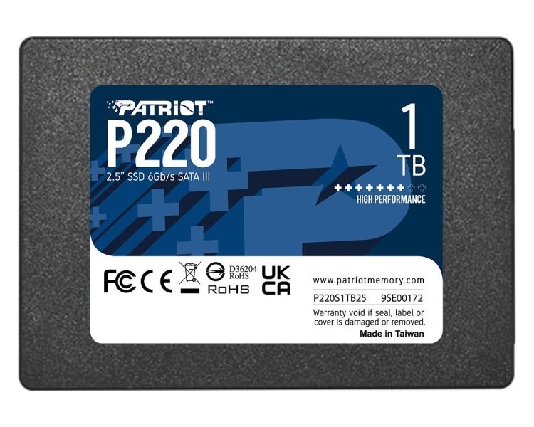 SSD disk PATRIOT P220 1TB