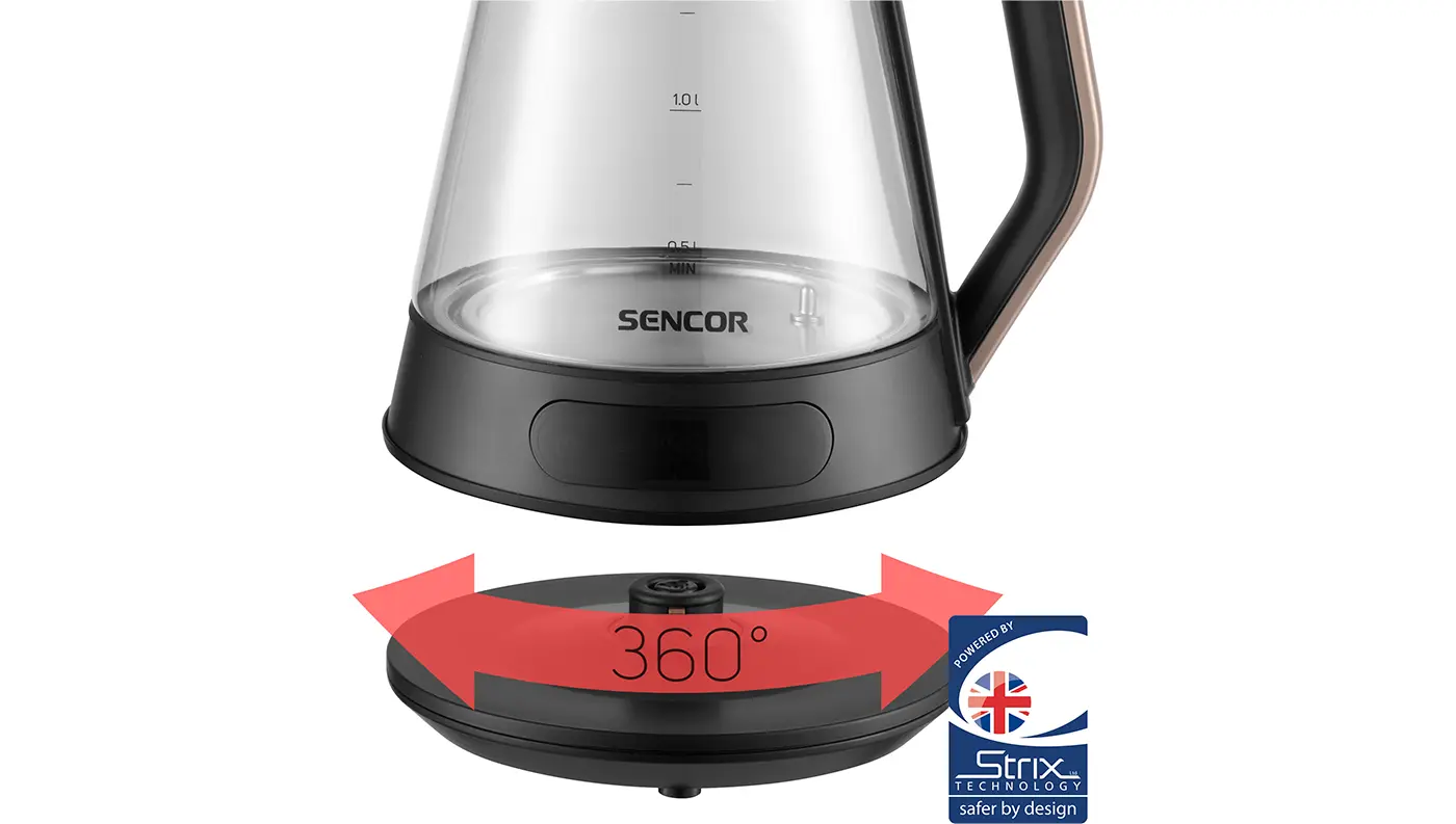 Rychlovarná konvice SENCOR SWK 1595BK