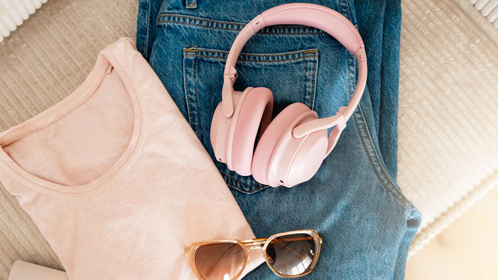 Bezdrátová sluchátka SENCOR SEP Corporate Rose