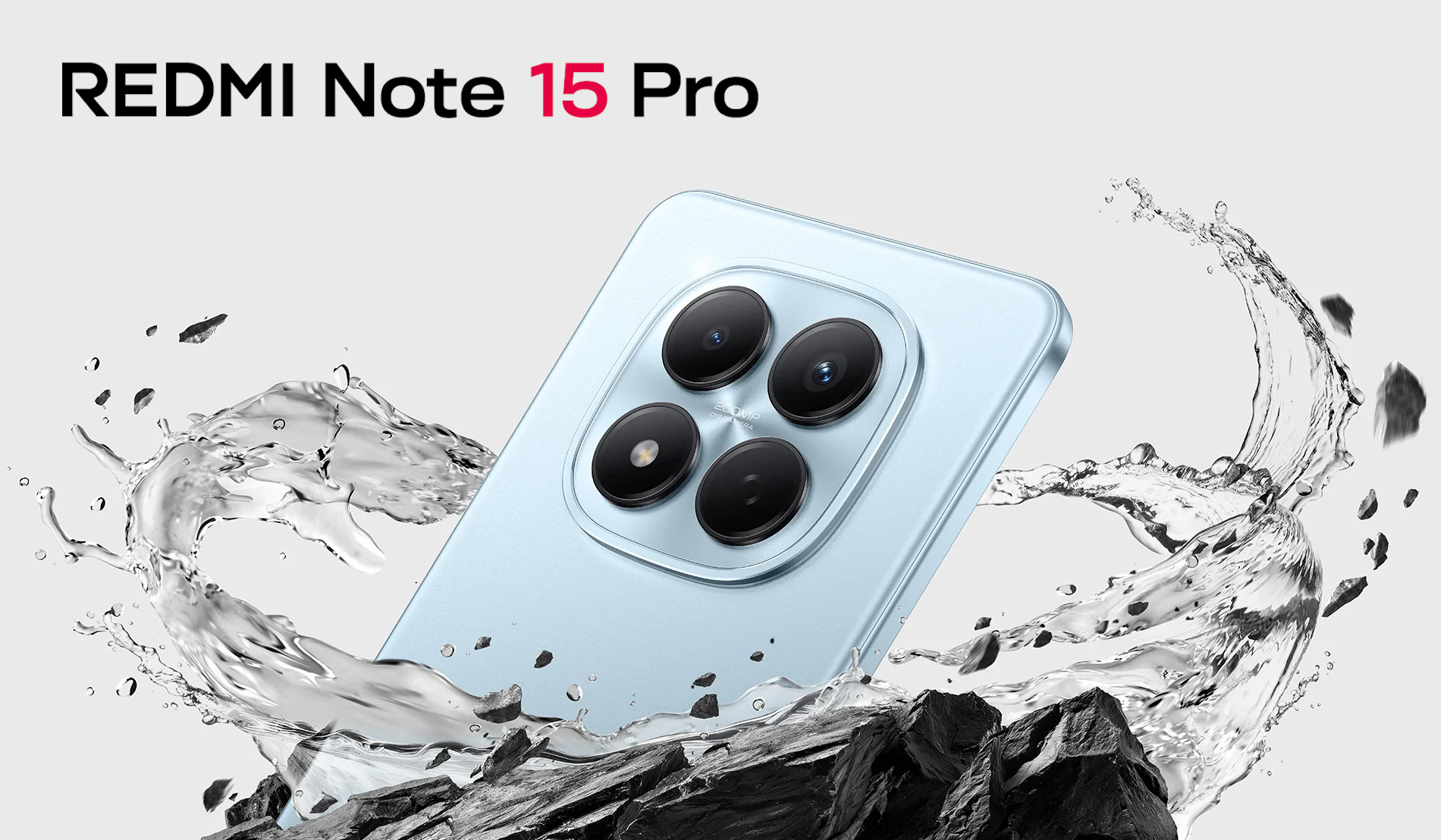 Mobilní telefon XIAOMI Redmi Note 15 Pro 8GB256GB Glacier Blue