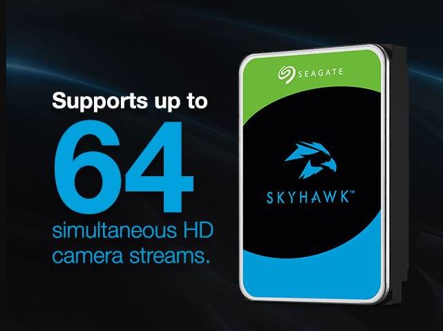 Pevný disk pro dohledové systémy SEAGATE SkyHawk 4TB
