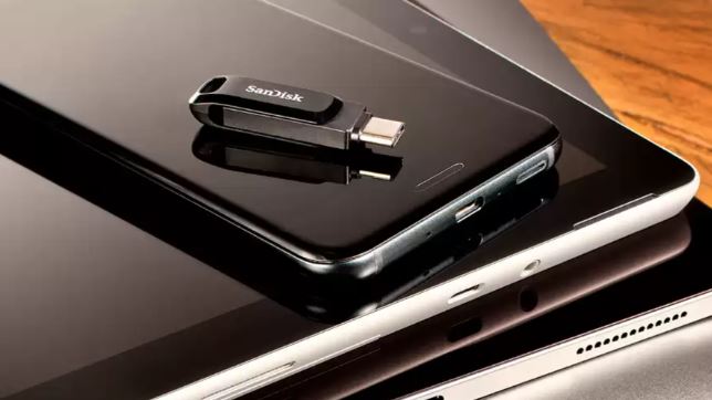 Přenosný flash disk SANDISK Ultra Dual Drive Go 128GB Navagio Bay